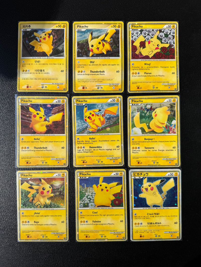 Colección Pikachu World Collection