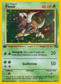 Pinsir #009 Jungle 1st Ed (ES)