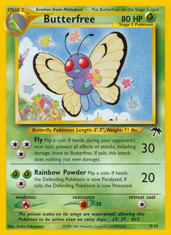 Butterfree #009 Southern Islands (EN)