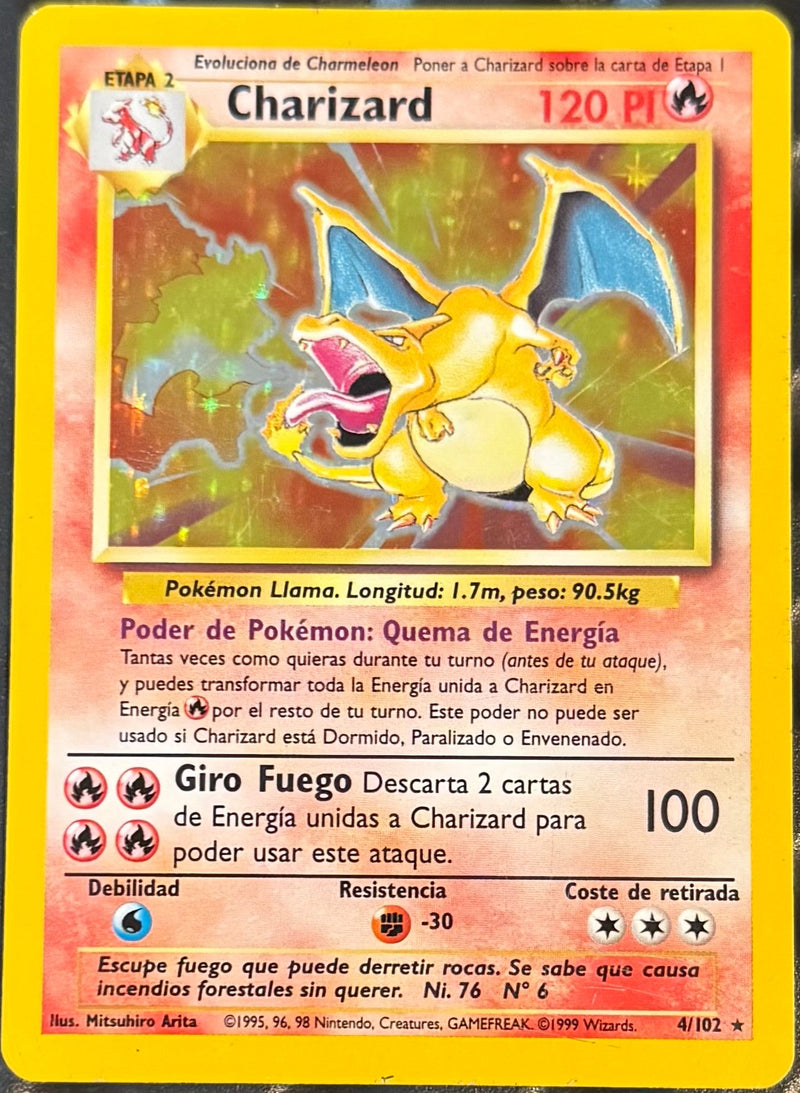 Charizard #004 Base Set (ES)