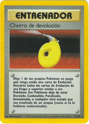 Devolution Spray #072 Base Set 1st Ed (ES)