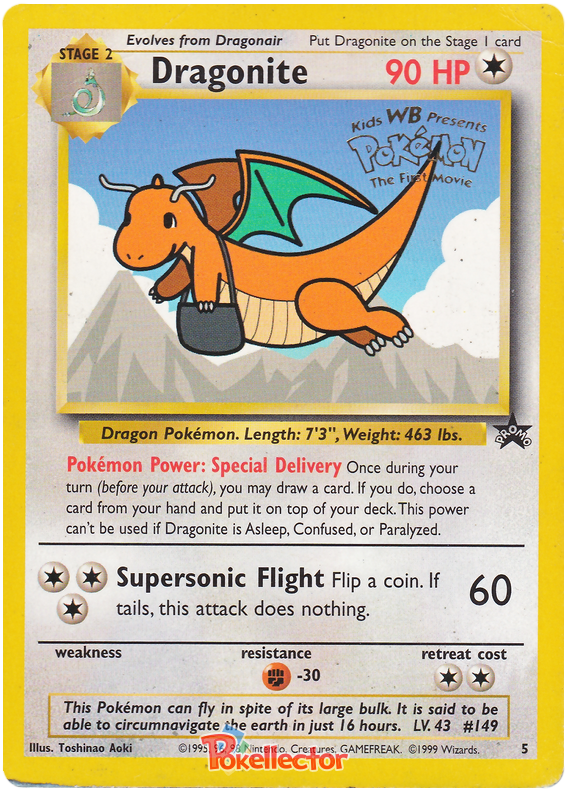 Dragonite #005 Wizards Black Star Promos (EN)