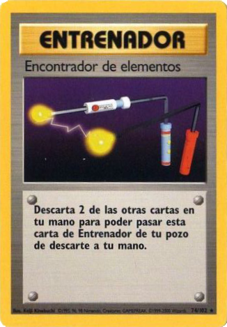 Item Finder #074 Base Set 1st Ed (ES)
