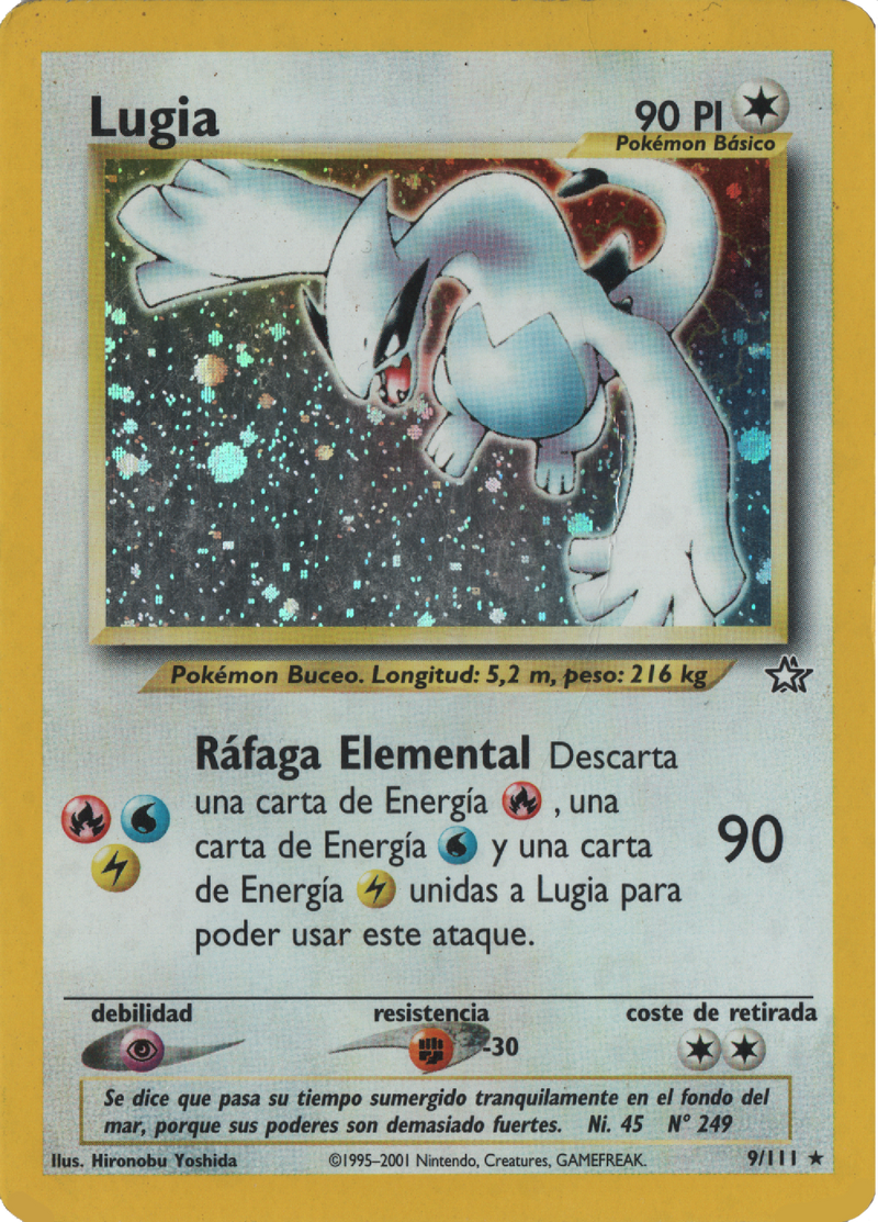 Lugia #009 Neo Genesis (ES)