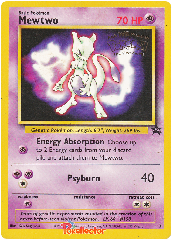 Mewtwo #003 Wizards Black Star Promos (EN)
