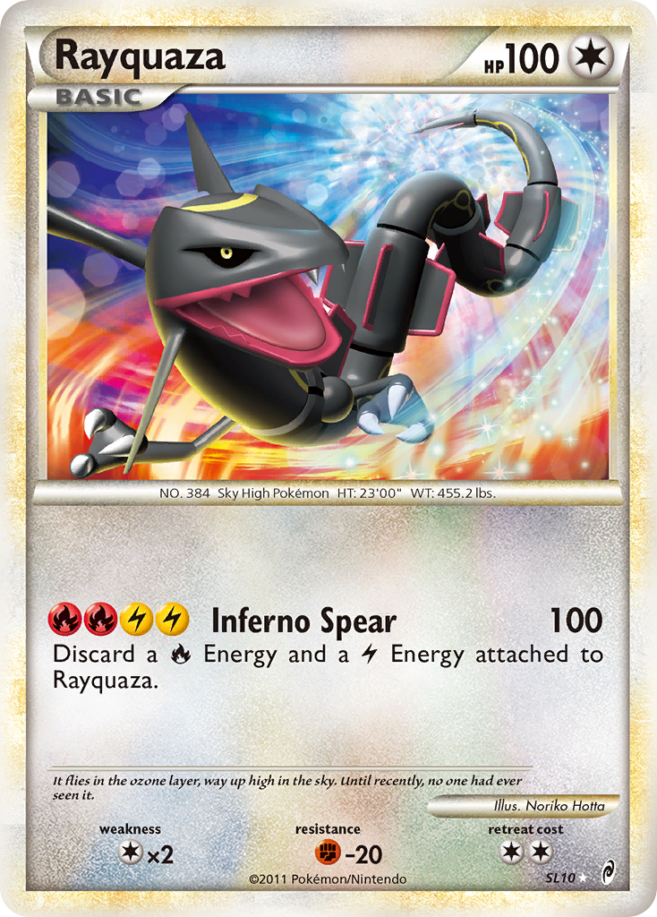 Rayquaza #SL10 Call Of Legends (EN)
