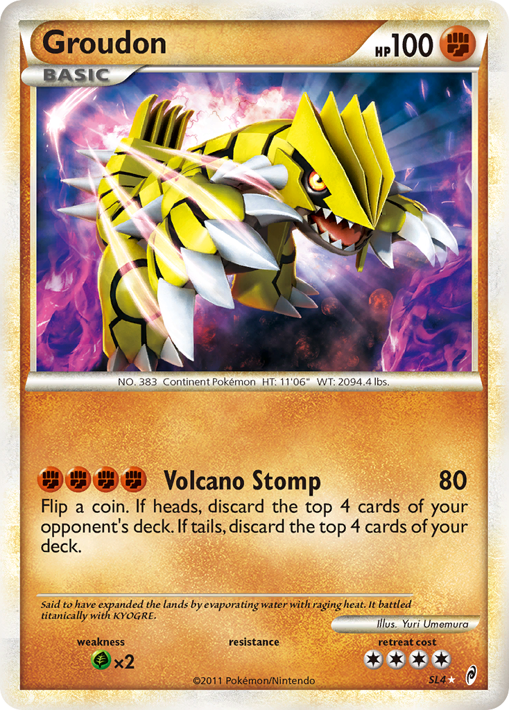 Groudon #SL4 Call Of Legends (EN)