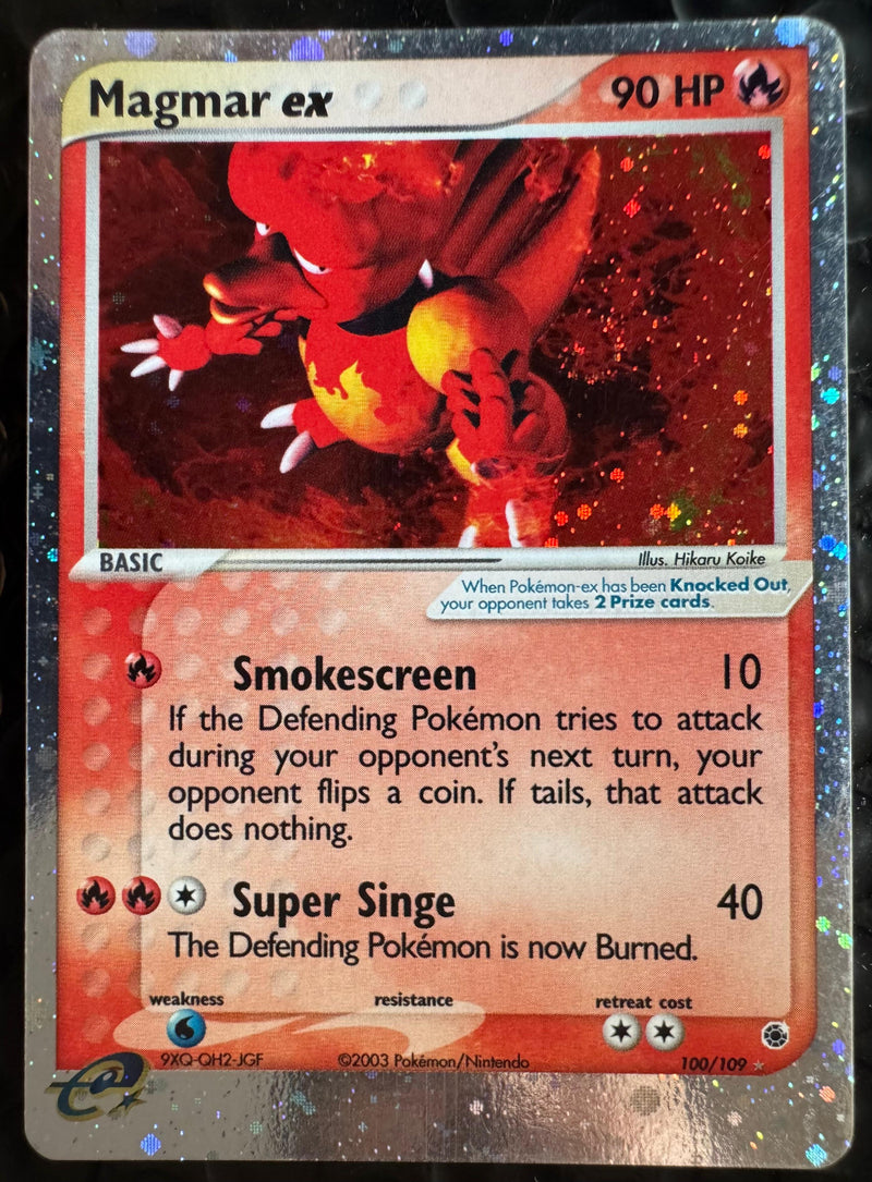 Magmar Ex #100 Ruby & Sapphire (EN)