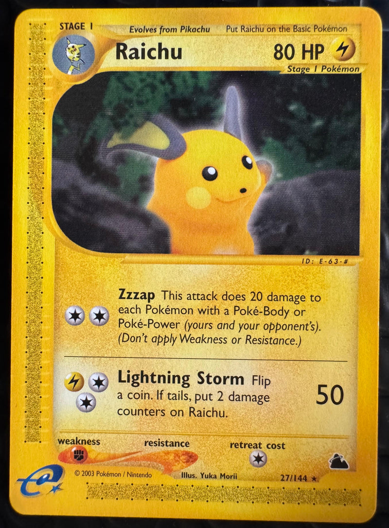 Raichu #027 Skyridge (EN)