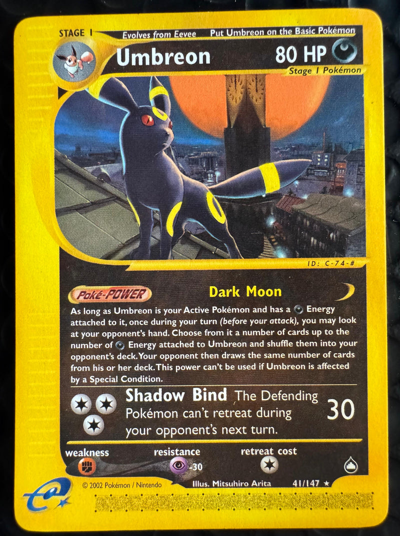 Umbreon #041 Aquapolis (EN)