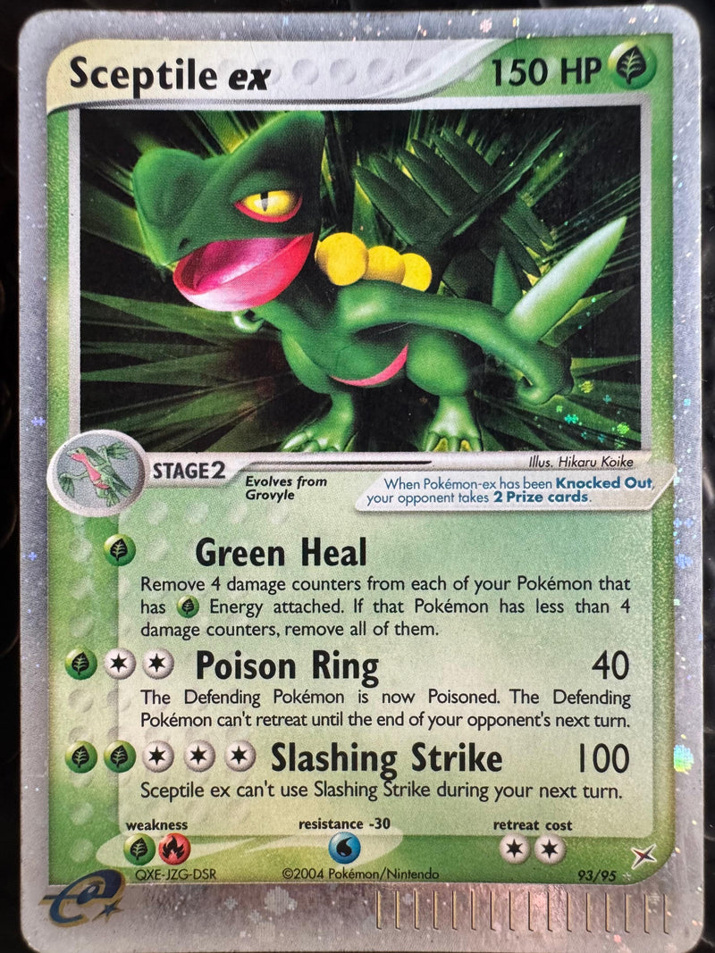 Sceptile ex #093 Team Magma vs Team Aqua (EN)