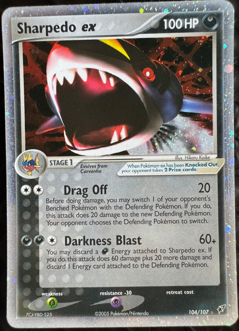Sharpedo ex #104 Deoxys (EN)