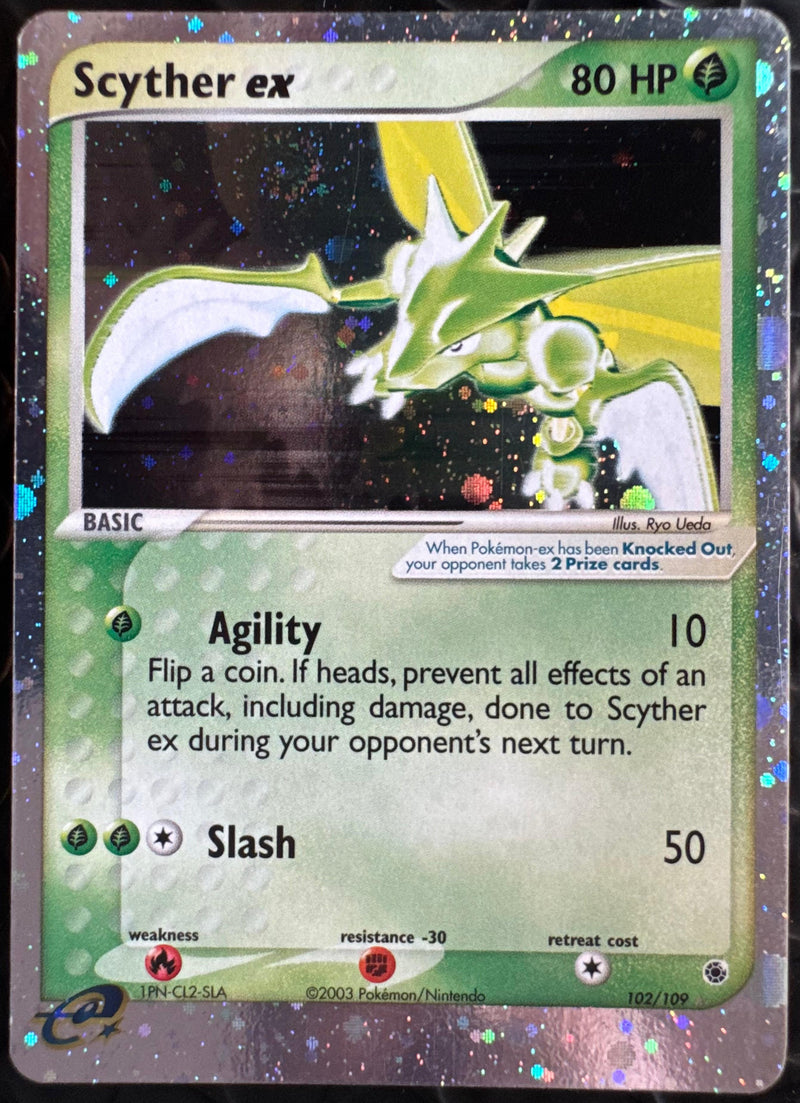 Scyther Ex #102 Ruby & Sapphire (EN)