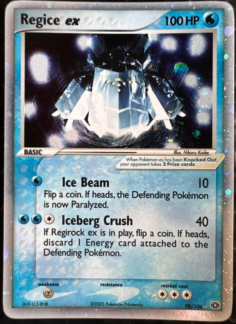 Regice ex #098 Emerald (EN)