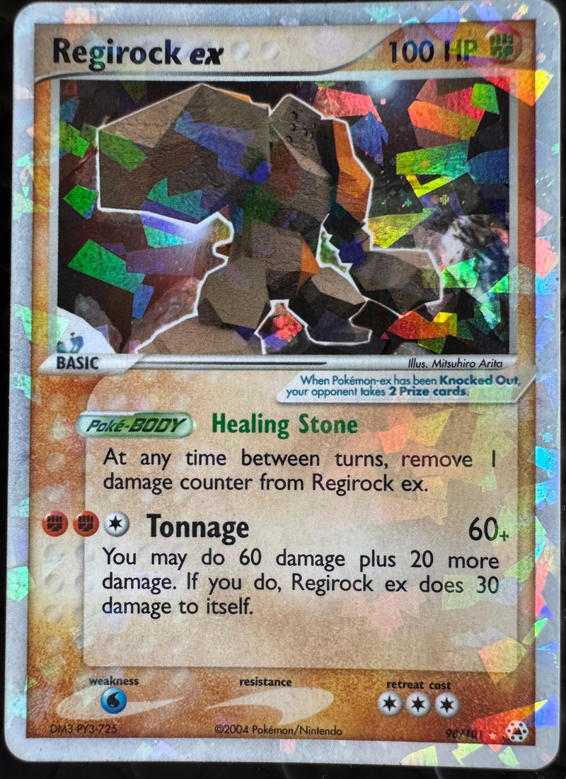 Regirock ex #098 Hidden Legends (EN)