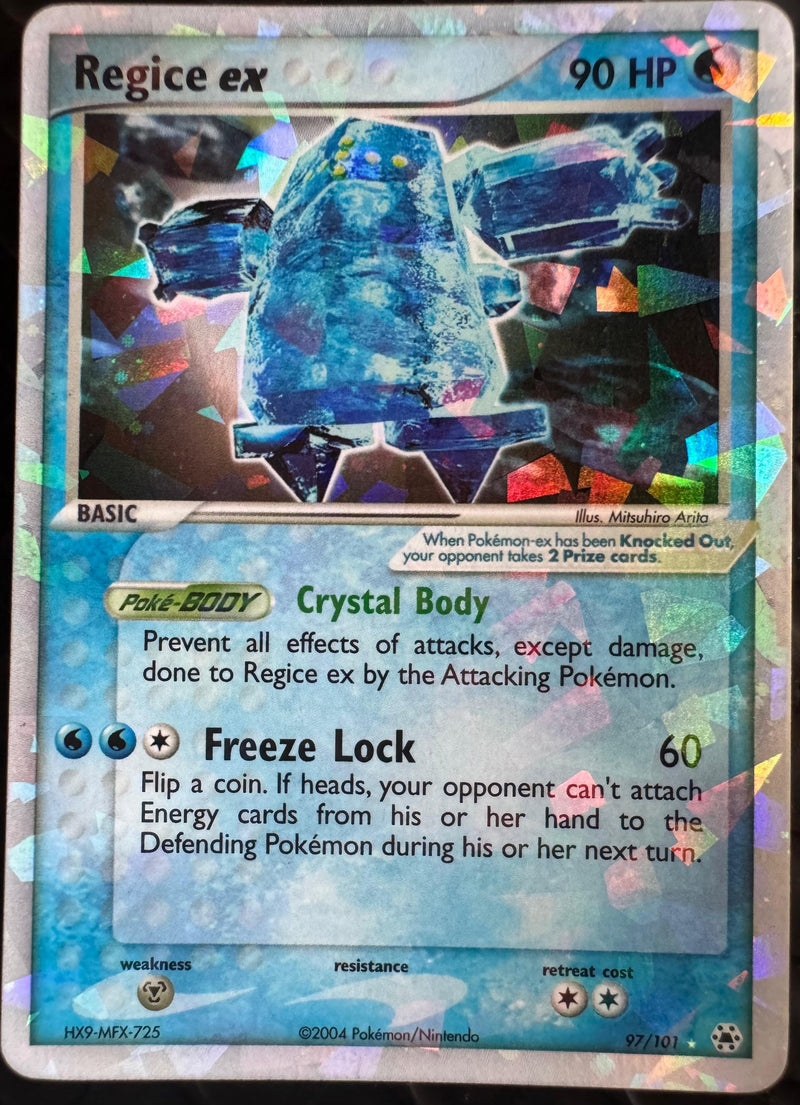 Regice ex #097 Hidden Legends (EN)