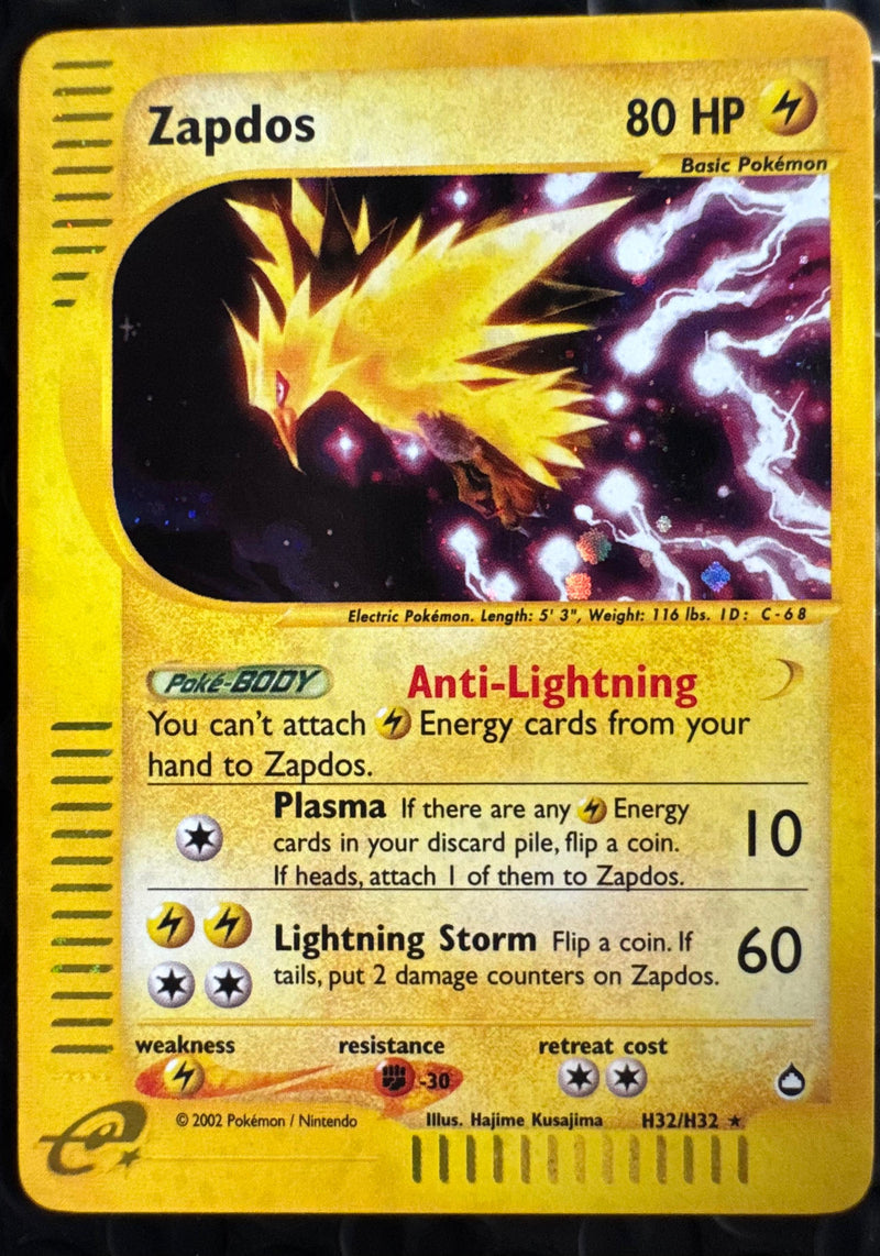 Zapdos #H32 Aquapolis (EN)