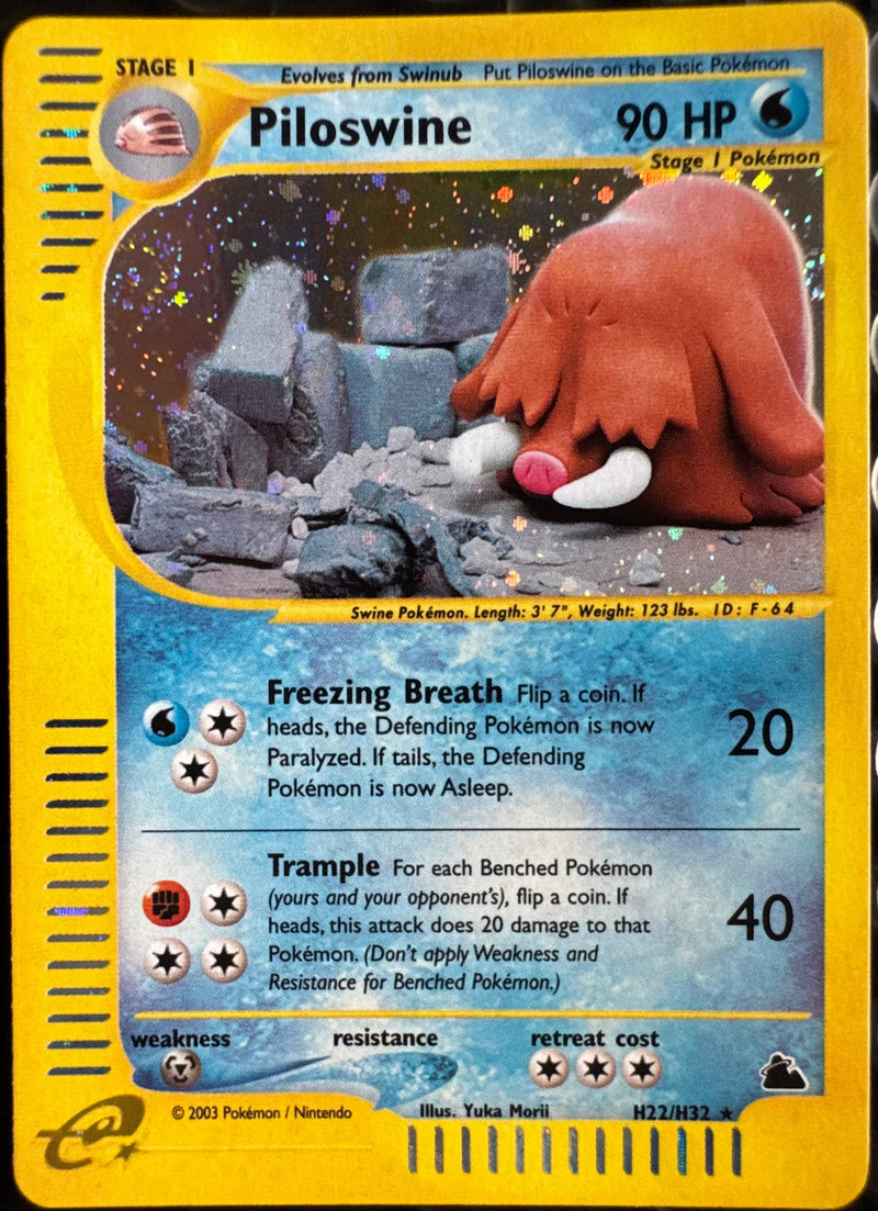 Piloswine #H22 Skyridge (EN)