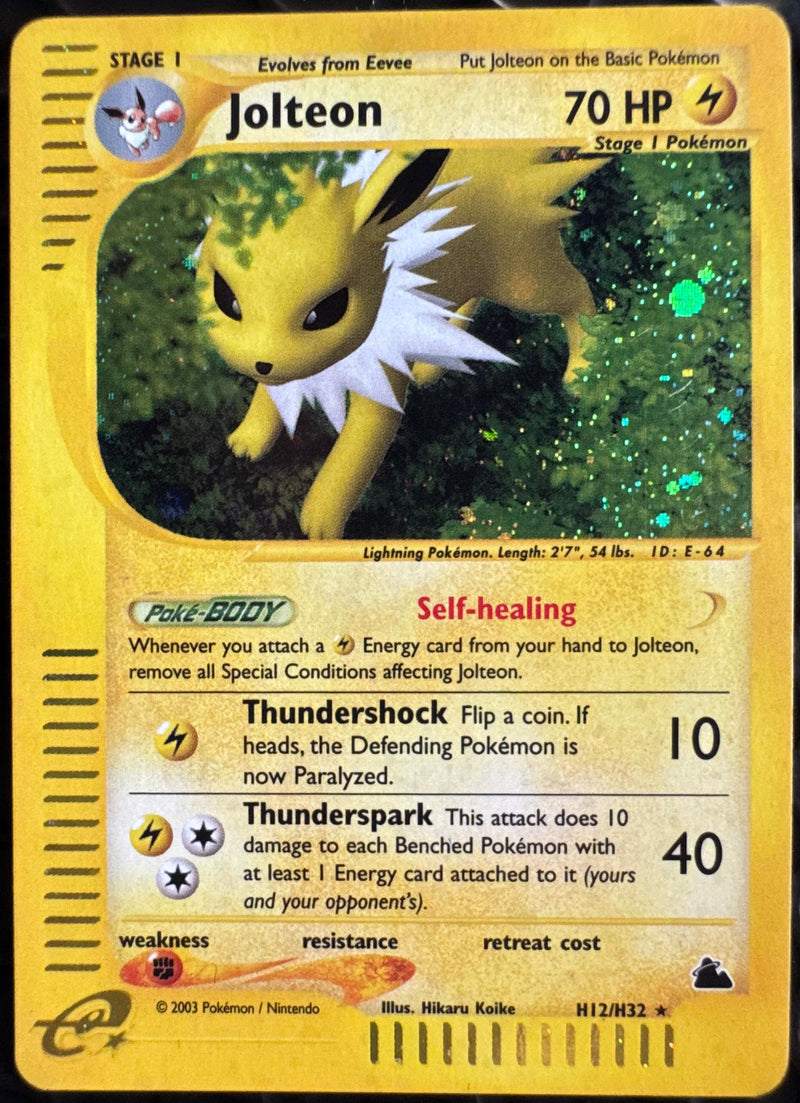 Jolteon #H12 Skyridge (EN)