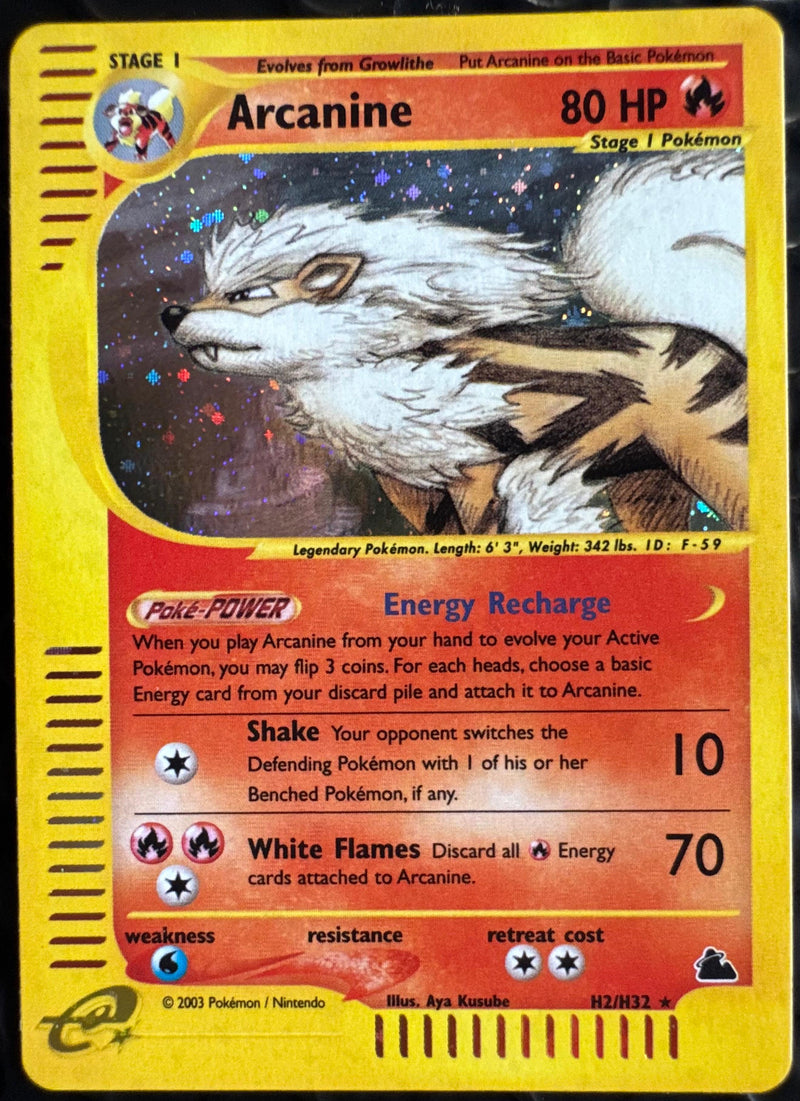 Arcanine #H2 Skyridge (EN)