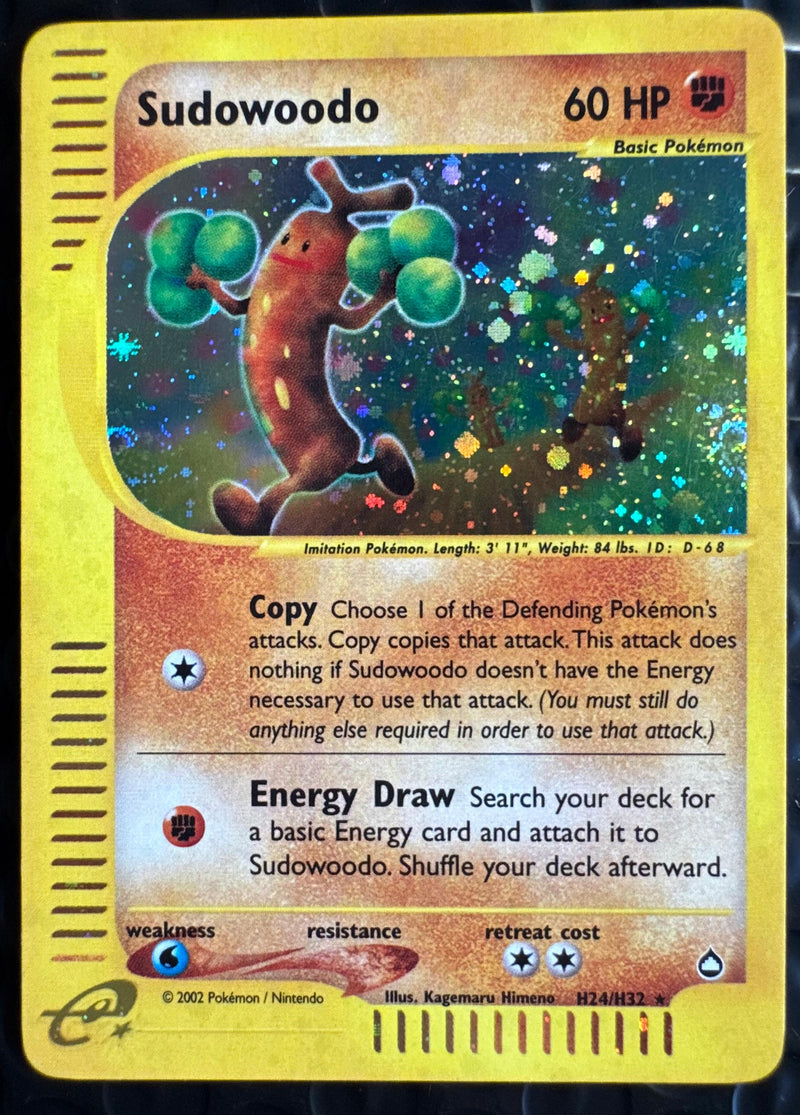 Sudowoodo #H24 Aquapolis (EN)