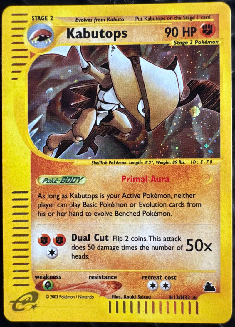 Kabutops #H13 Skyridge (EN)