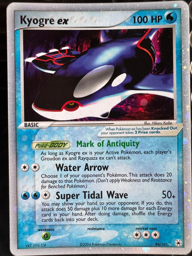 Kyogre ex #094 Hidden Legends (EN)