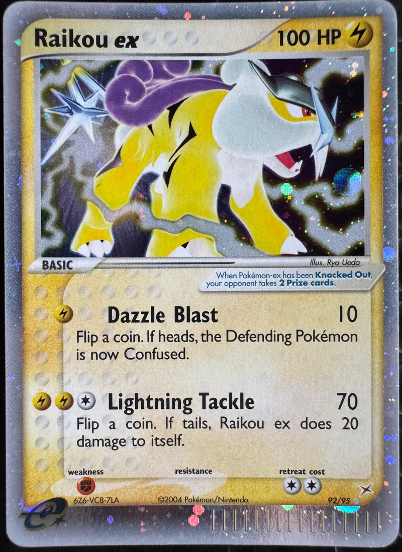 Raikou ex #092 Team Magma vs Team Aqua (EN)