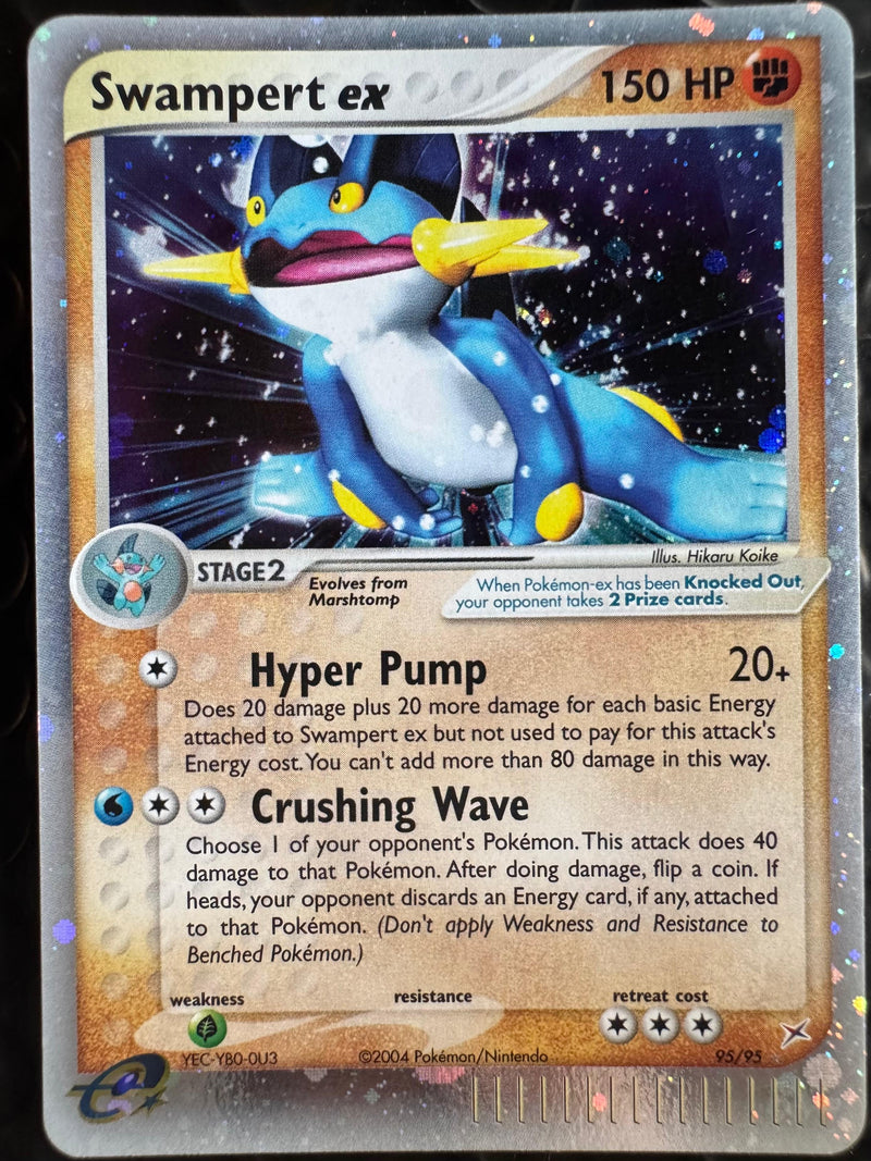 Swampert ex #095 Team Magma vs Team Aqua (EN)