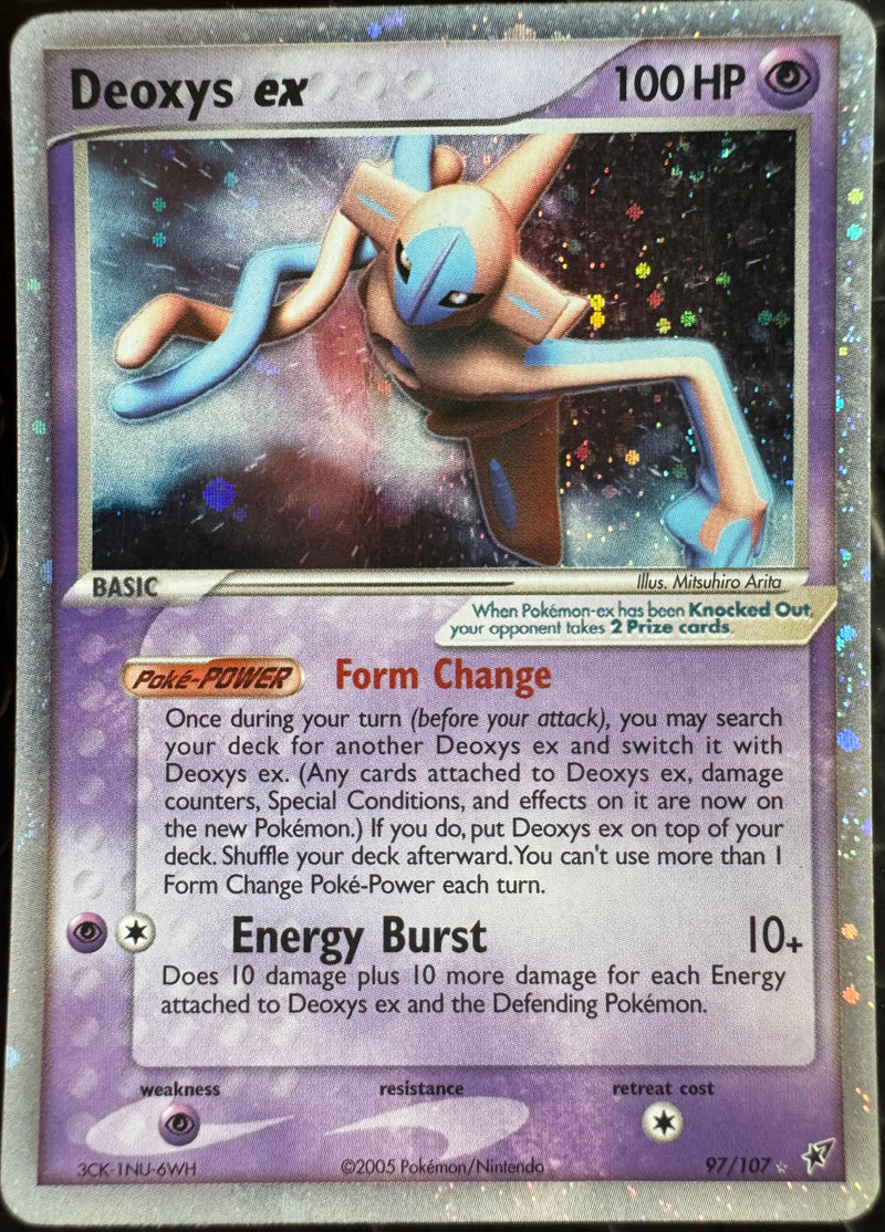 Deoxys ex #097 Deoxys (EN)