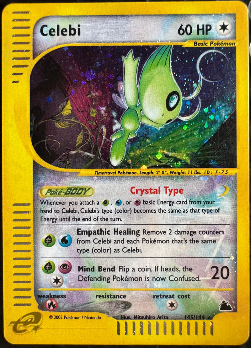 Celebi Crystal #145 Skyridge (EN)