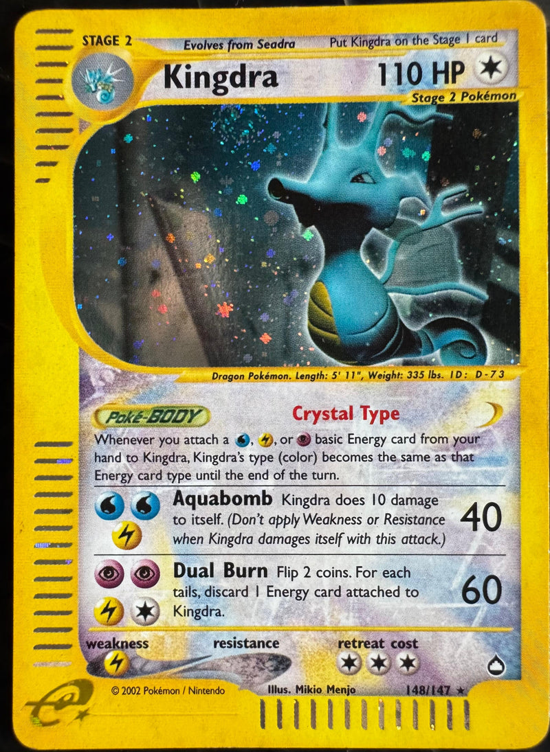 Kingdra Crystal #148 Aquapolis (EN)