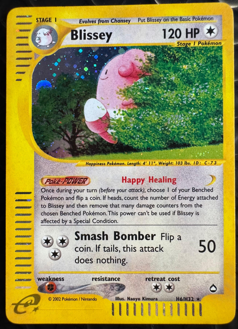 Blissey #H6 Aquapolis (EN)