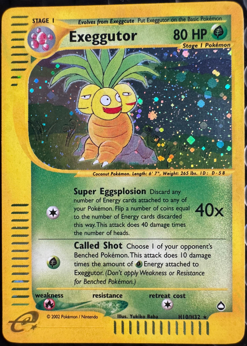 Exeggutor #H10 Aquapolis (EN)