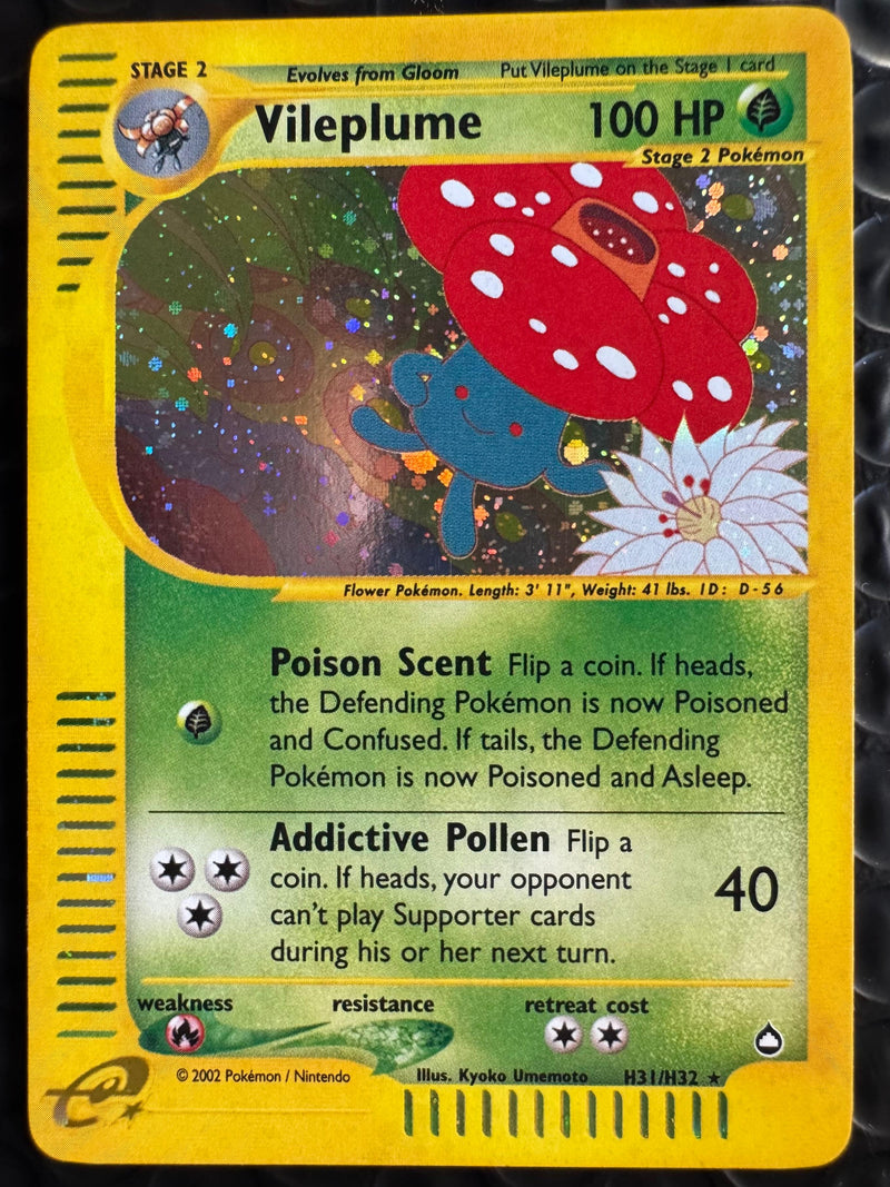 Vileplume #H31 Aquapolis (EN)