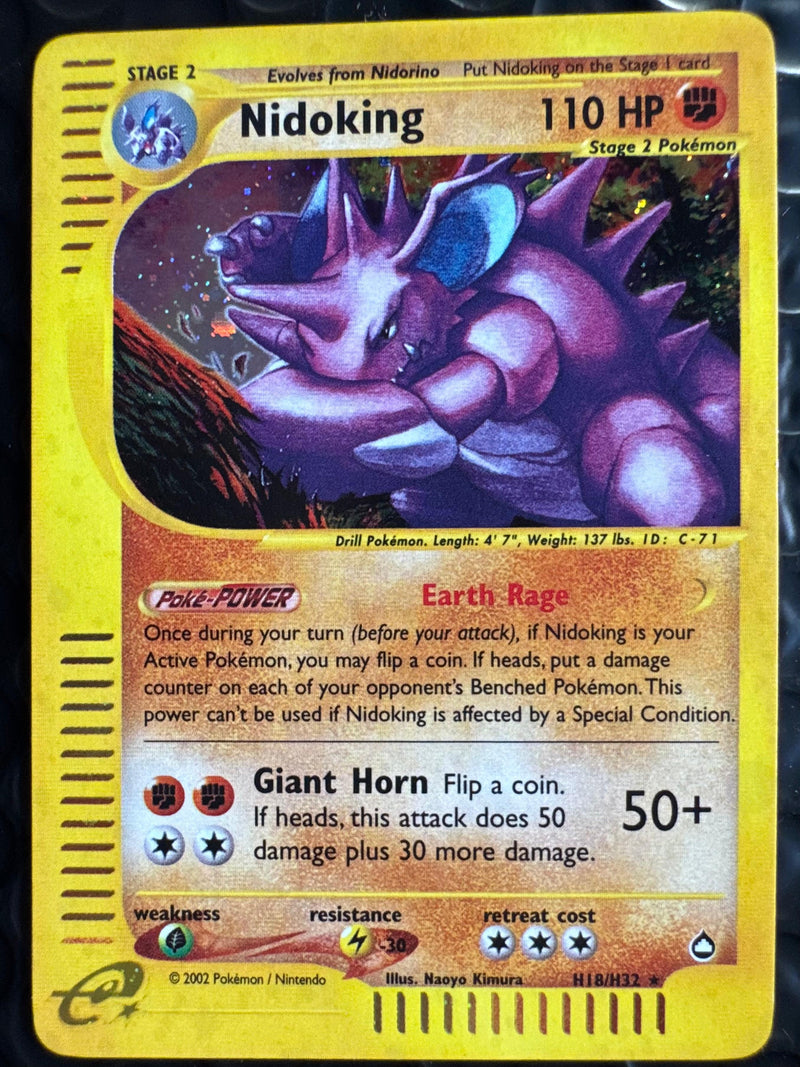 Nidoking #H18 Aquapolis (EN)