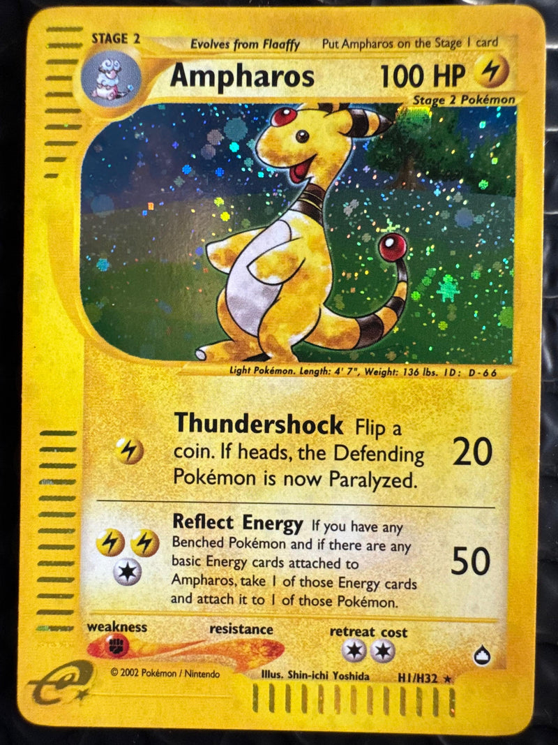 Ampharos #H1 Aquapolis (EN)