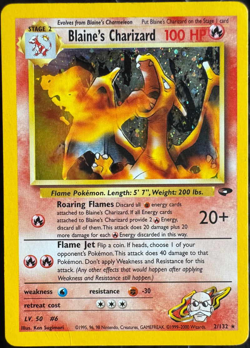 Blaine's Charizard #002 Gym Challenge (EN)