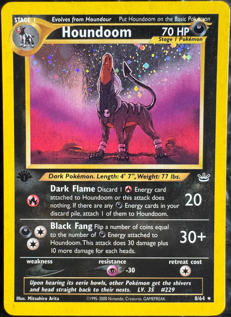 Houndoom #008 Neo Revelation 1st Ed (EN)