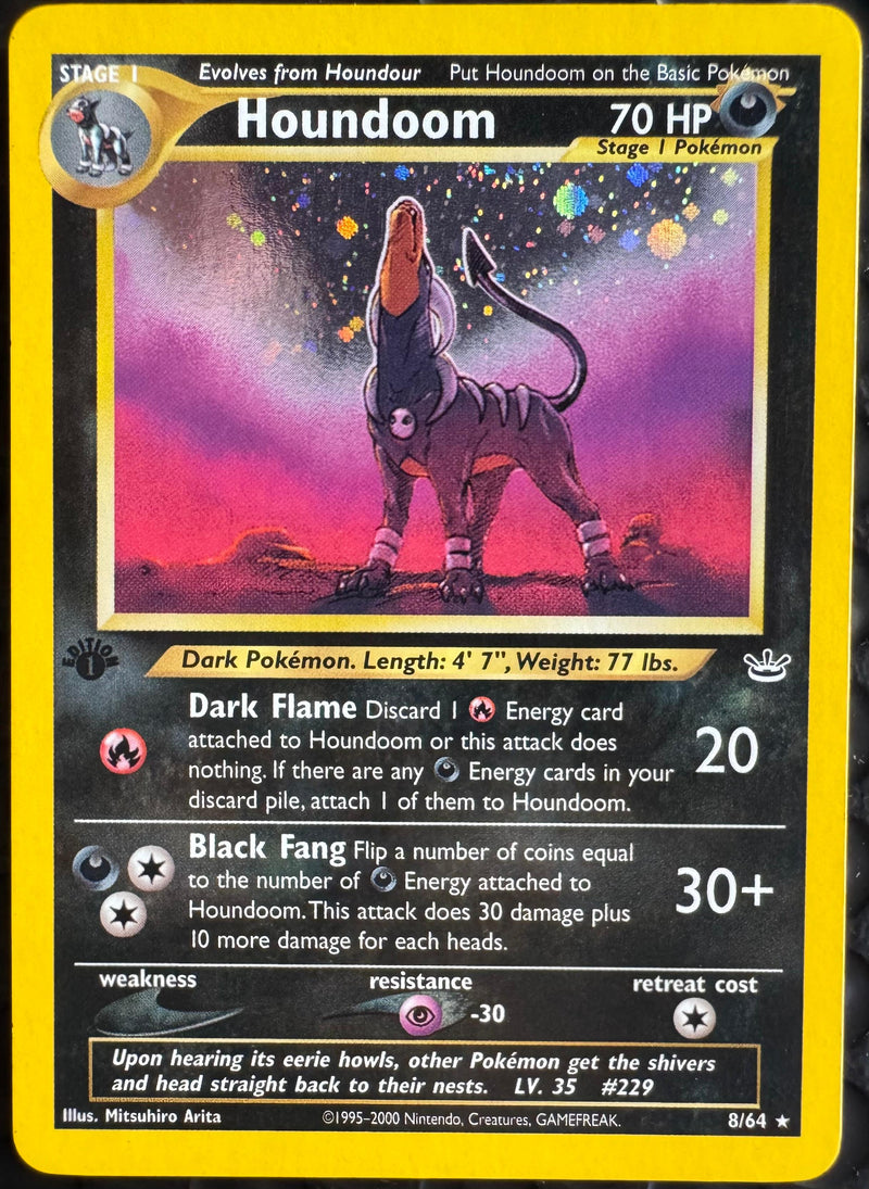 Houndoom #008 Neo Revelation 1st Ed (EN)