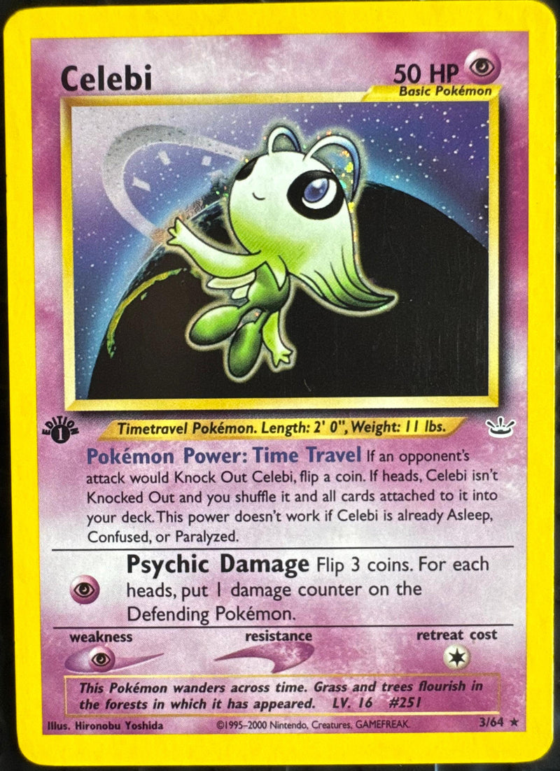 Celebi #003 Neo Revelation 1st Ed (EN)