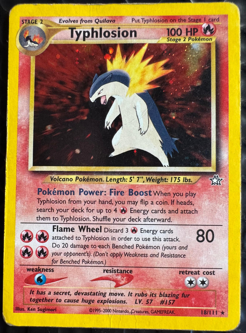 Typhlosion #018 Neo Genesis (EN)