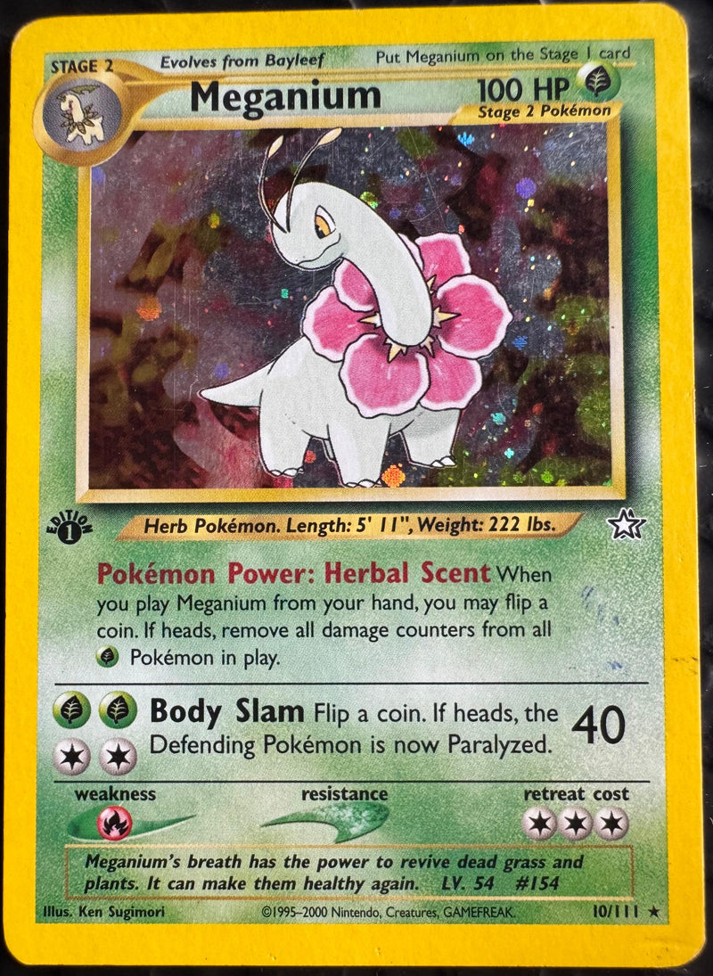 Meganium #010 Neo Genesis 1st Ed (EN)