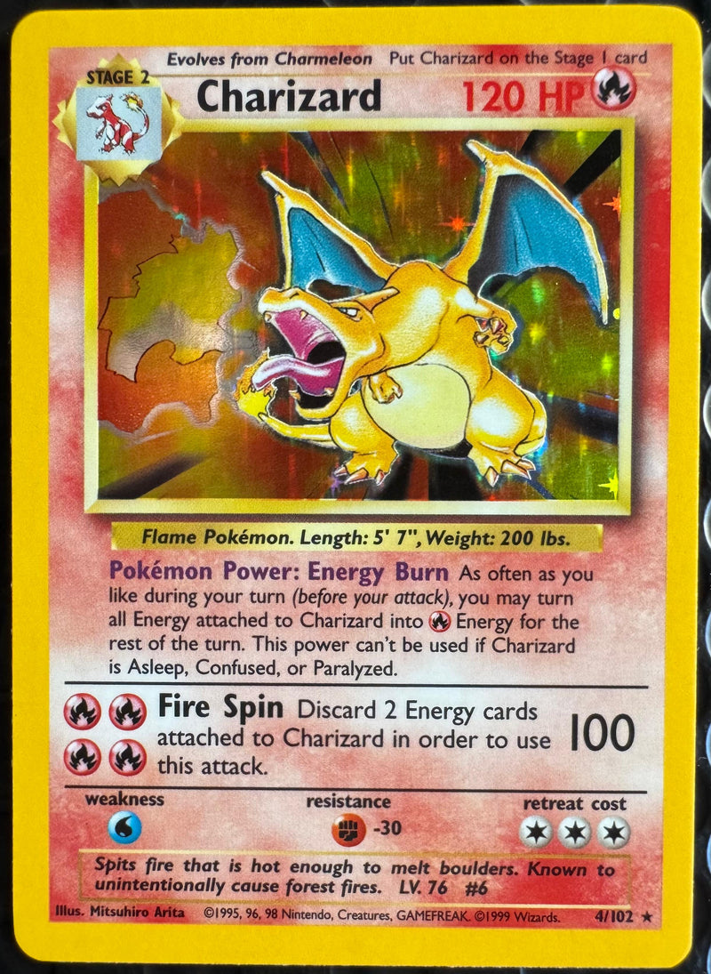 Charizard  #004 Base Set (EN)