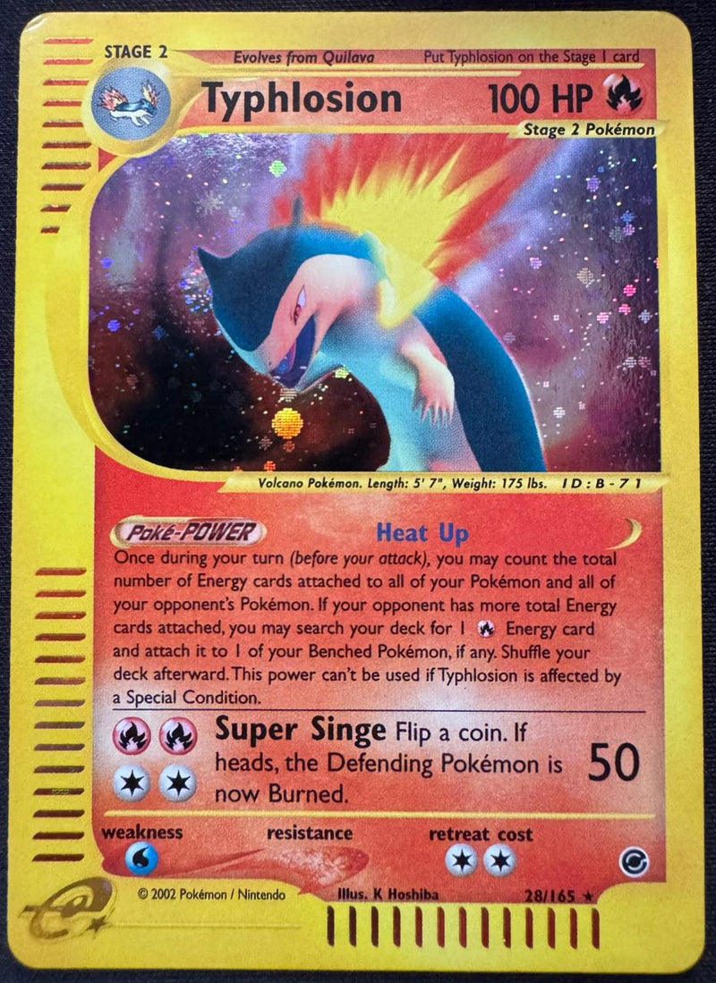 Typhlosion #028 Expedition (EN)
