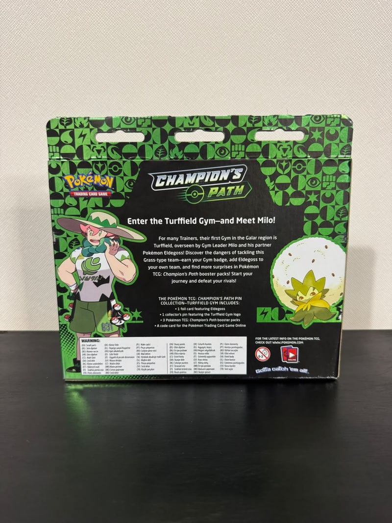 Champion’s Path Turffield Gym Pin Collection