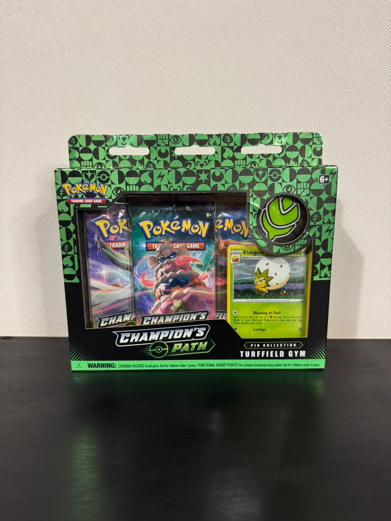 Champion’s Path Turffield Gym Pin Collection