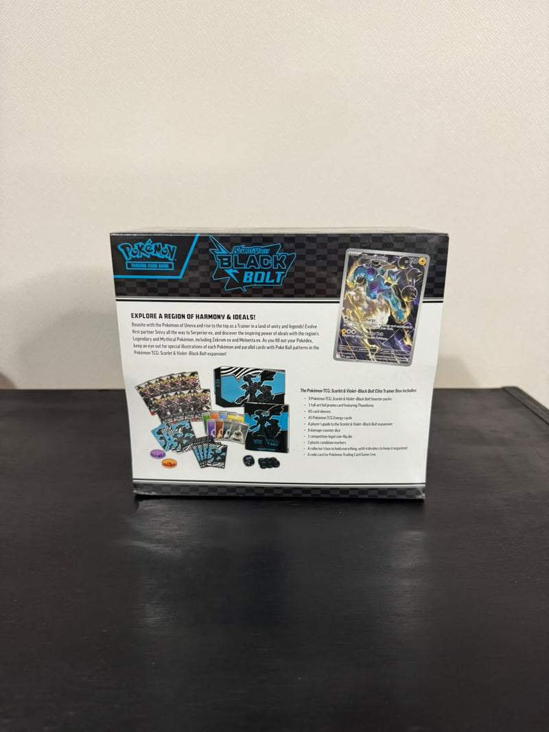 Black & White Black Bolt Elite Trainer Box – Zekrom