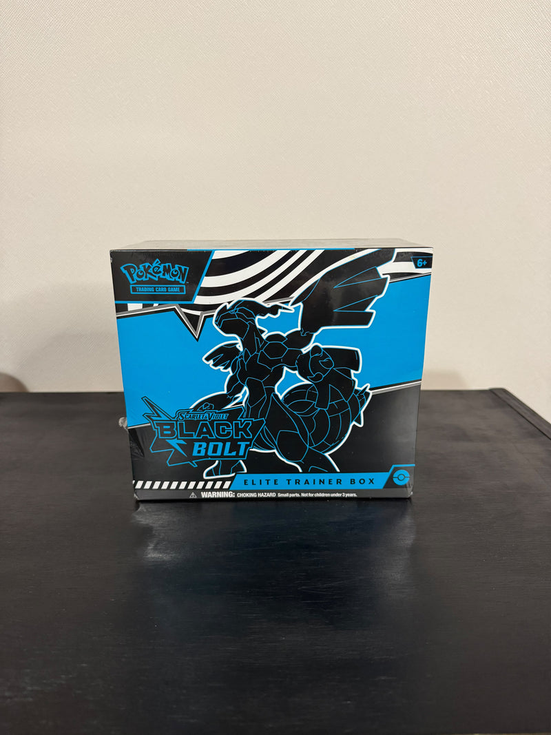 Black & White Black Bolt Elite Trainer Box – Zekrom