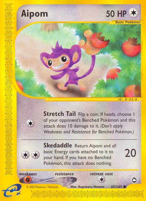 Aipom #067 Aquapolis (EN)